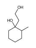 1-(2-hydroxyethyl)-2-methylcyclohexan-1-ol Structure