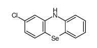 2-chloro-10H-phenoselenazine结构式