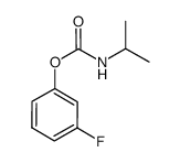 3-fluorophenyl isopropylcarbamate结构式
