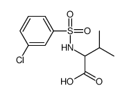 N-(3-氯苯磺酰基)缬氨酸图片