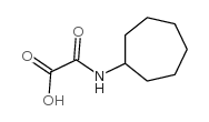 (Cycloheptylamino)(oxo)acetic acid Structure