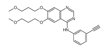 erlotinib结构式