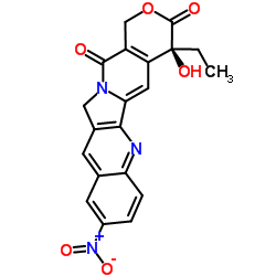 10-硝基喜树碱结构式