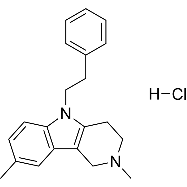 AVN-101 hydrochloride结构式