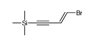 4-bromobut-3-en-1-ynyl(trimethyl)silane结构式