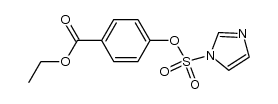 4-(imidazole-1-sulfonyloxy)-benzoic acid ethyl ester Structure