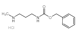 1-Cbz-氨基-3-甲基氨基-丙烷盐酸盐结构式