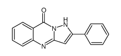 2-phenyl-1H-pyrazolo[5,1-b]quinazolin-9-one结构式