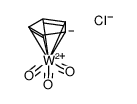 三羰基环戊基氯化钨结构式