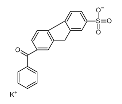potassium,7-benzoyl-9H-fluorene-2-sulfonate Structure