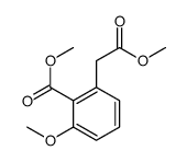 methyl 2-methoxy-6-(2-methoxy-2-oxoethyl)benzoate结构式