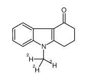 9-(trideuteriomethyl)-2,3-dihydro-1H-carbazol-4-one Structure