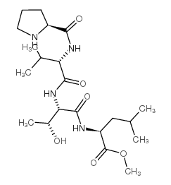 Eglin c (42-45)-methyl ester · HCl结构式
