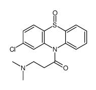 1-(2-chloro-5-oxophenothiazin-10-yl)-3-(dimethylamino)propan-1-one Structure