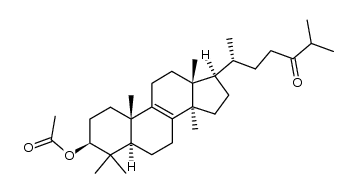 24-Ketolanosteryl acetate Structure