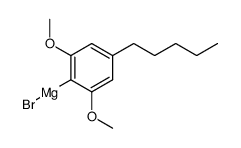 2,6-dimethoxy-4-pentylphenylmagnesium bromide结构式