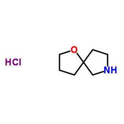 1-OXA-7-AZASPIRO[4.4]NONANE HYDROCHLORIDE Structure