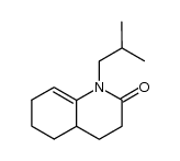 1-isobutyl-3,4,4a,5,6,7-hexahydroquinolin-2(1H)-one结构式