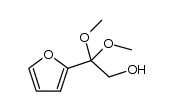 2-(furan-2-yl)-2,2-dimethoxyethanol结构式