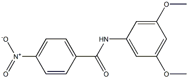 N-(3,5-二甲氧基苯)-4-硝基苯甲酰胺图片