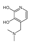 4-[(dimethylamino)methyl]-3-hydroxy-1H-pyridin-2-one结构式