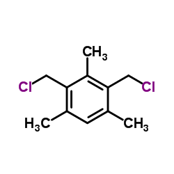 2,4-双(氯甲基)三甲基苯结构式