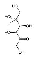 fructose, d-, [3h(g)]结构式