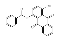 (4-hydroxy-9,10-dioxoanthracen-1-yl) benzoate Structure
