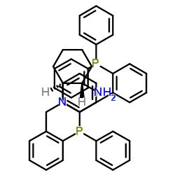 (1S,2S)-N,N-双[2-(二苯基膦基)苄基]环己烷-1,2-二胺结构式