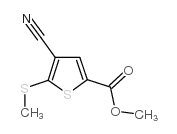 4-氰基-5-(甲硫基)噻吩-2-羟酸甲酯图片