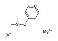 magnesium,trimethyl(phenoxy)silane,bromide Structure