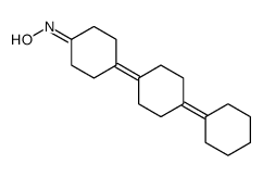 N-[4-(4-cyclohexylidenecyclohexylidene)cyclohexylidene]hydroxylamine Structure