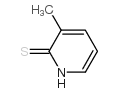 3-甲基-2(1H)-吡啶硫酮结构式