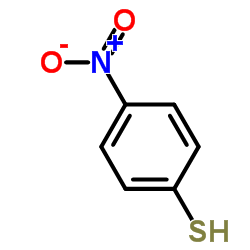 4-硝基苯硫酚结构式
