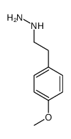 (P-甲氧基苯乙基)肼结构式