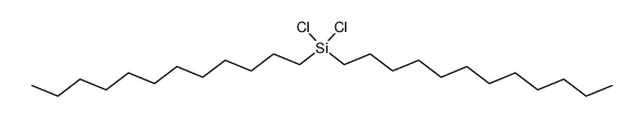 二(十二烷基)二氯硅烷结构式