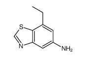 5-Benzothiazolamine,7-ethyl-(9CI) Structure