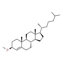 3β-Methoxycholest-4-ene结构式