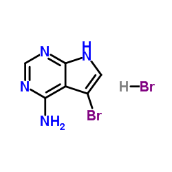5-溴-7H-吡咯并[2,3-d]嘧啶-4-胺氢溴酸盐图片