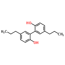 Tetrahydromagnolol结构式