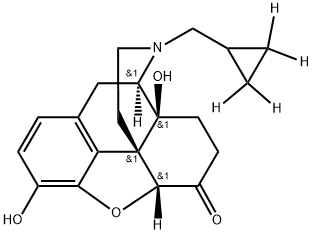 纳曲酮D4结构式