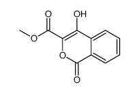 methyl 4-hydroxy-1-oxoisochromene-3-carboxylate Structure