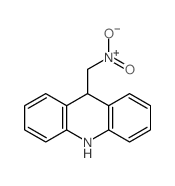 Acridine,9,10-dihydro-9-(nitromethyl)-结构式