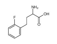 2-amino-4-(2-fluorophenyl)butanoic acid Structure