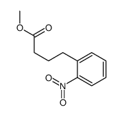 methyl 4-(2-nitrophenyl)butanoate Structure