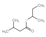3-甲基硫羟丁酸-S-(1-甲基丙基)酯结构式