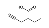 2-ethylpent-4-ynoic acid结构式