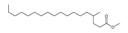 4-Methyloctadecanoic acid methyl ester结构式