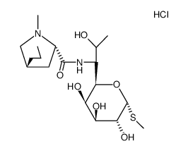 7-Epi Lincomycin Hydrochloride Salt structure