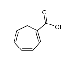 1,3,5-cycloheptatriene-1-carboxylic acid结构式